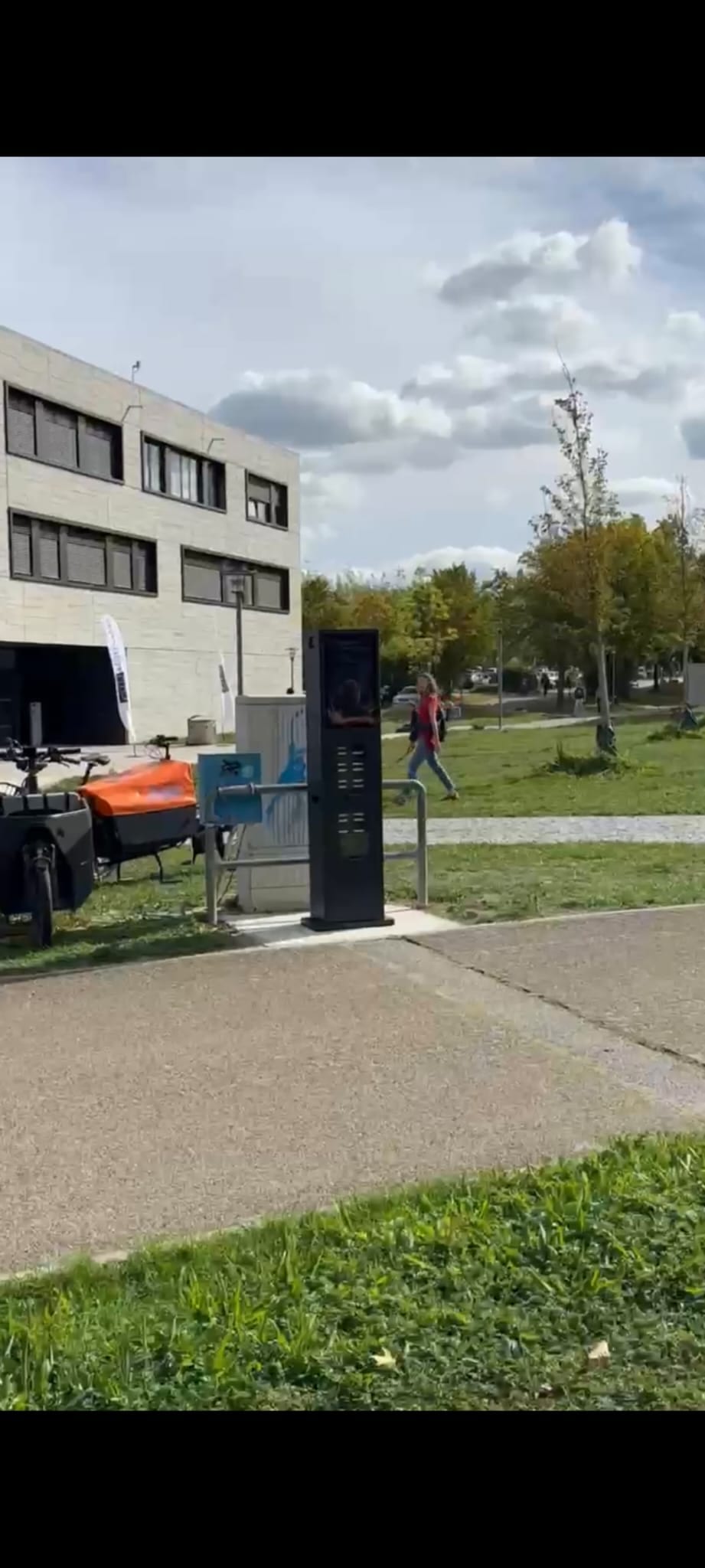 ChargyX Powerbank-Station am OTH-Campus Regensburg